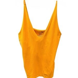 Intimately Free People Tank Sunny Yellow Orange Women's Camisole L Xl Bra